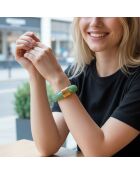 Bracelet PIEDRAL STEEL vert