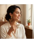 Orecchini PANTHER BOUQUET