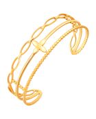Pulsera dorada FLOGARME STEEL