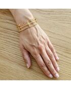 Pulsera dorada FLOGARME STEEL