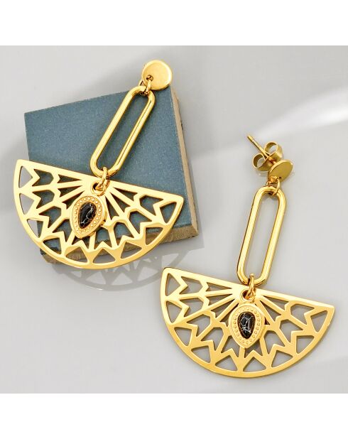 Pendientes negros YOSHI