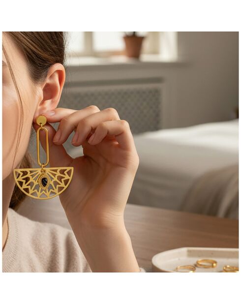 Pendientes negros YOSHI