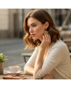 Orecchini neri YOSHI