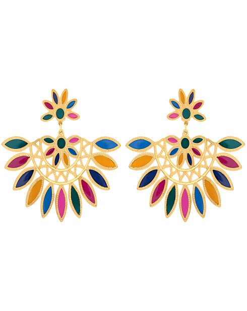 Veelkleurige oorbellen van VENISIA STEEL