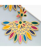 Mehrfarbige VENISIA STEEL Ohrringe