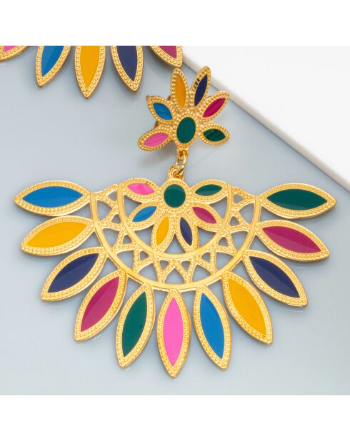 Veelkleurige oorbellen van VENISIA STEEL