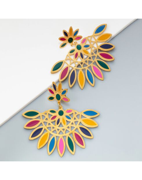 Veelkleurige oorbellen van VENISIA STEEL