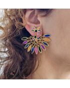 Mehrfarbige VENISIA STEEL Ohrringe