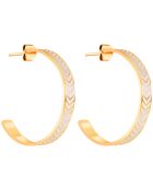 Pendientes LIAM blancos