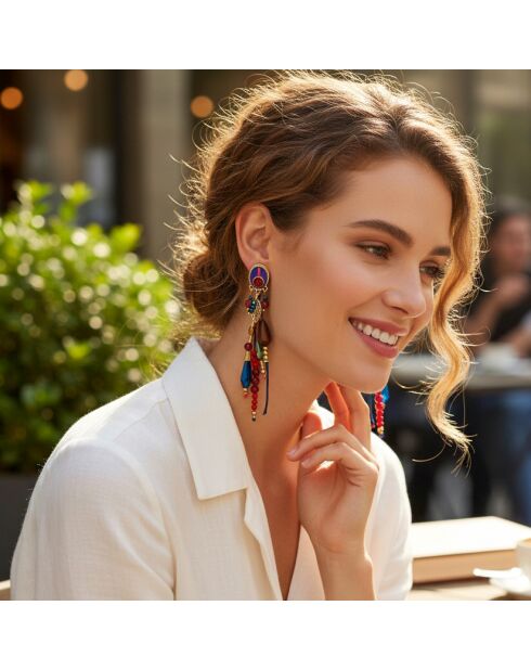 Pendientes TANKA multicolores