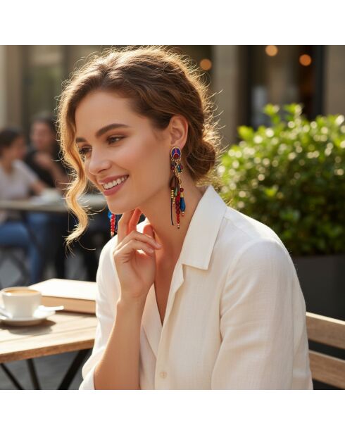 Pendientes TANKA multicolores