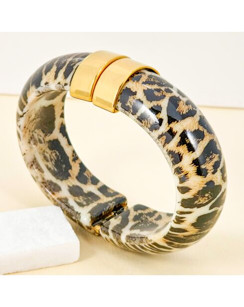 Bruine armband van PIEDRAL STEEL