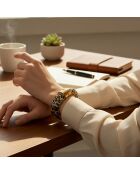 Bruine armband van PIEDRAL STEEL