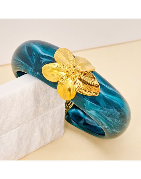 Bracelet FLORUS STEEL bleu