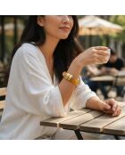 Bracelet PIEDRAL STEEL beige