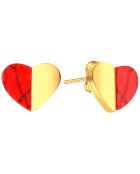 ROMANCE rote Ohrringe