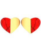 ROMANCE rote Ohrringe