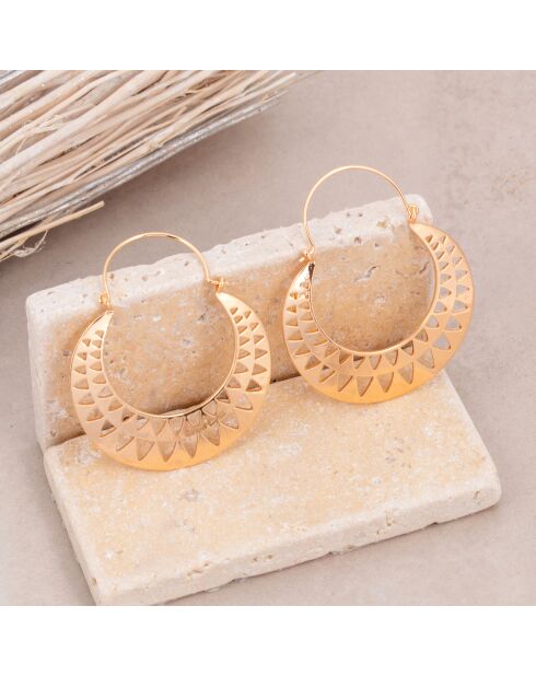 OBANE gouden oorbellen