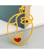 Pendientes rojos PARISINOS