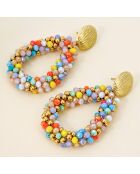 VEELKLEURIGE ITALIAANSE VALLEY-oorbellen