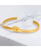 Bracelet ROPE STEEL doré