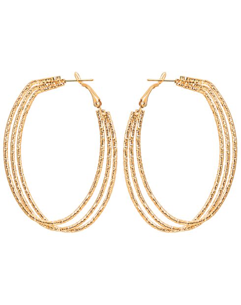 OVALEA gouden oorbellen