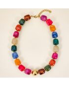 Collier CALONE STEEL multicolore