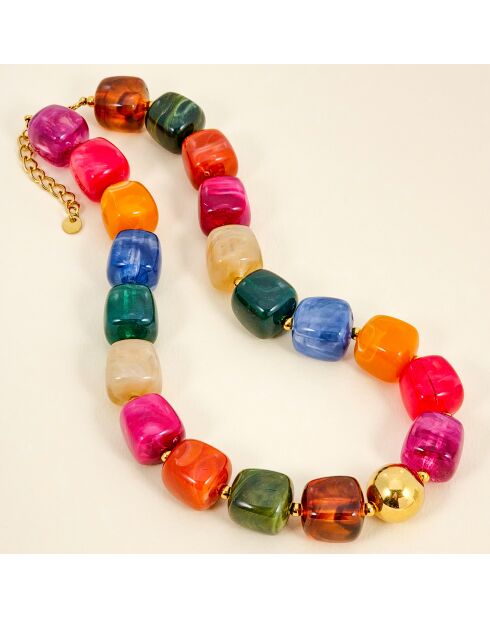 Collier CALONE STEEL multicolore