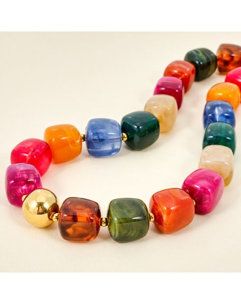 Collier CALONE STEEL multicolore