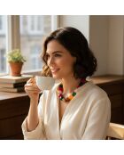 Collier CALONE STEEL multicolore