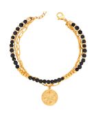 Bracelet GALAXIS CRYSTAL STEEL noir