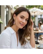 VEELKLEURIGE ITALIAANSE VALLEY-oorbellen