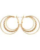 Pendientes dorados ARROWA