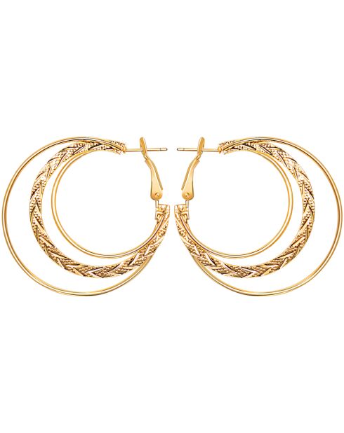 Pendientes dorados ARROWA