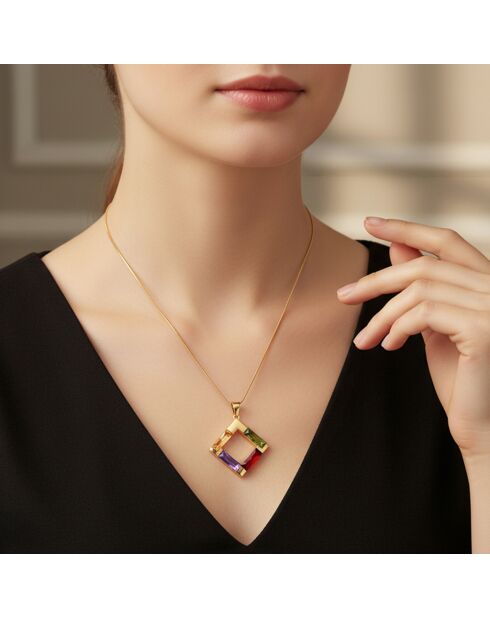 Collier ROCADA STEEL multicolore