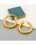 OMBELINE gouden oorbellen