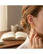 OMBELINE gouden oorbellen