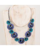 MERMAID blauwe ketting