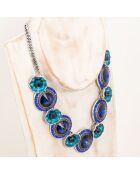 MERMAID blauwe ketting