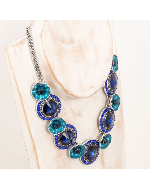 MERMAID blauwe ketting