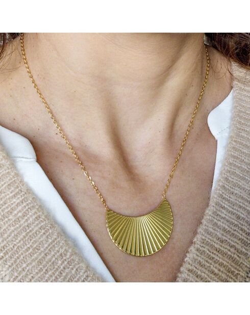 Collier PALMERAIE doré