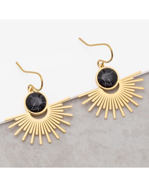 EKIS schwarze Ohrringe