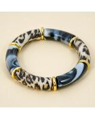 Bracelet LEAMBOS STEEL noir