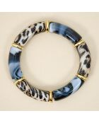 Bracelet LEAMBOS STEEL noir