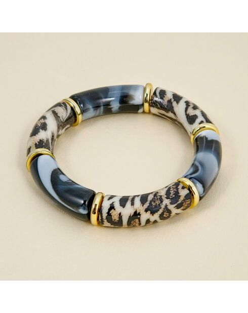 Bracelet LEAMBOS STEEL noir