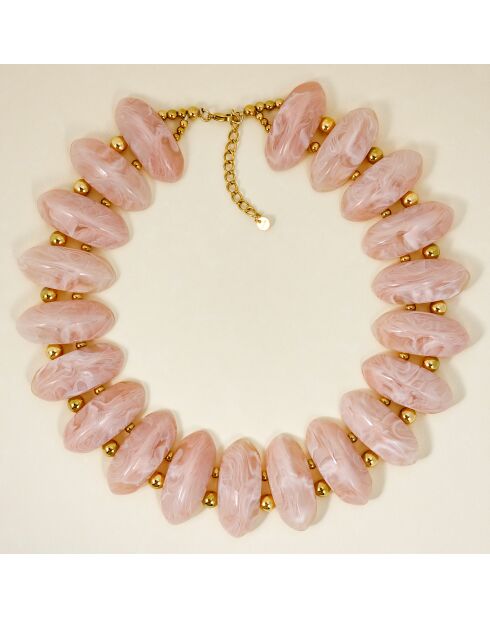 Collier STONIA STEEL beige