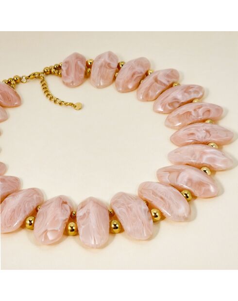 Collier STONIA STEEL beige