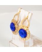 ADELLA blauwe oorbellen