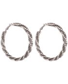 EODACE witte oorbellen