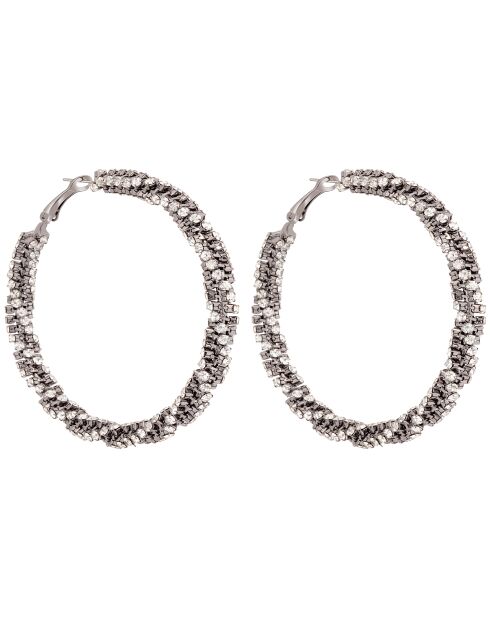 Pendientes EODACE blancos